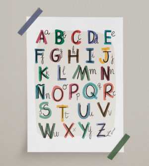 Lámina Abecedario