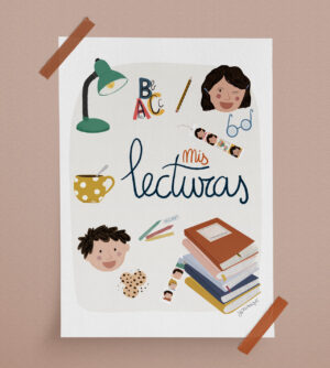 Lámina Mis lecturas