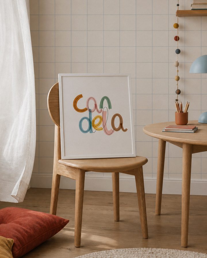 lámina personalizada con su nombre